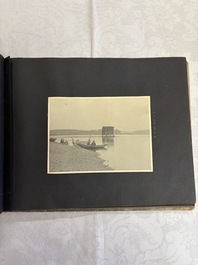 Five photo albums on the Imperial Japanese Navy, compiled by a naval captain, 1919-1940