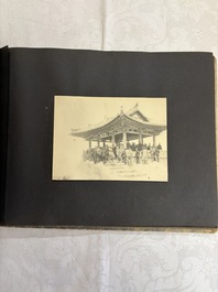 Five photo albums on the Imperial Japanese Navy, compiled by a naval captain, 1919-1940