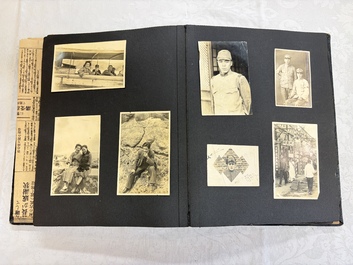 Three photo albums on the Imperial Japanese Army, Second Sino-Japanese War, 1937-1945