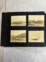 Five photo albums on the Imperial Japanese Navy, compiled by a naval captain, 1919-1940
