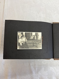 Five photo albums on the Imperial Japanese Navy, compiled by a naval captain, 1919-1940