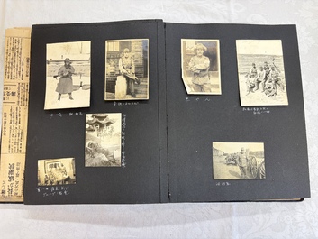 Three photo albums on the Imperial Japanese Army, Second Sino-Japanese War, 1937-1945