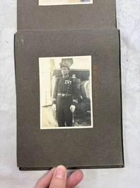 Five photo albums on the Imperial Japanese Navy, compiled by a naval captain, 1919-1940