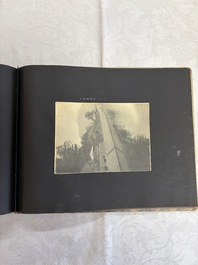 Five photo albums on the Imperial Japanese Navy, compiled by a naval captain, 1919-1940