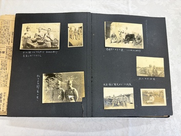 Three photo albums on the Imperial Japanese Army, Second Sino-Japanese War, 1937-1945
