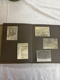 Five photo albums on the Imperial Japanese Navy, compiled by a naval captain, 1919-1940