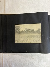 Five photo albums on the Imperial Japanese Navy, compiled by a naval captain, 1919-1940