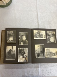 Five photo albums on the Imperial Japanese Navy, compiled by a naval captain, 1919-1940