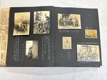 Three photo albums on the Imperial Japanese Army, Second Sino-Japanese War, 1937-1945