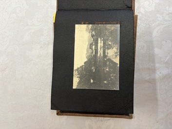 Five photo albums on the Imperial Japanese Navy, compiled by a naval captain, 1919-1940