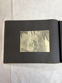 Five photo albums on the Imperial Japanese Navy, compiled by a naval captain, 1919-1940