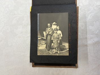 Five photo albums on the Imperial Japanese Navy, compiled by a naval captain, 1919-1940