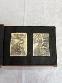 Five photo albums on the Imperial Japanese Navy, compiled by a naval captain, 1919-1940