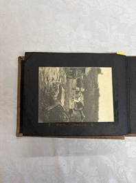 Five photo albums on the Imperial Japanese Navy, compiled by a naval captain, 1919-1940