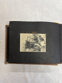 Five photo albums on the Imperial Japanese Navy, compiled by a naval captain, 1919-1940