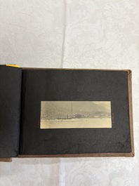 Five photo albums on the Imperial Japanese Navy, compiled by a naval captain, 1919-1940