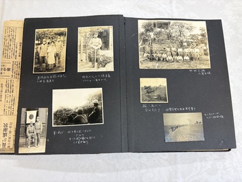 Three photo albums on the Imperial Japanese Army, Second Sino-Japanese War, 1937-1945