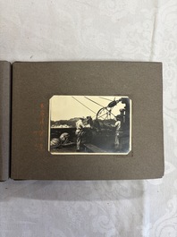 Five photo albums on the Imperial Japanese Navy, compiled by a naval captain, 1919-1940