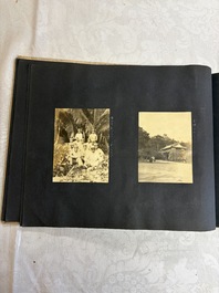 Five photo albums on the Imperial Japanese Navy, compiled by a naval captain, 1919-1940
