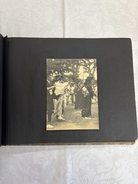 Five photo albums on the Imperial Japanese Navy, compiled by a naval captain, 1919-1940