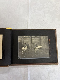 Five photo albums on the Imperial Japanese Navy, compiled by a naval captain, 1919-1940