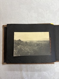 Five photo albums on the Imperial Japanese Navy, compiled by a naval captain, 1919-1940