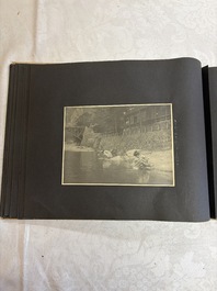 Five photo albums on the Imperial Japanese Navy, compiled by a naval captain, 1919-1940