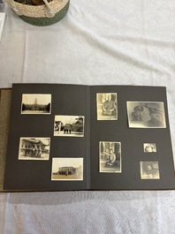 Five photo albums on the Imperial Japanese Navy, compiled by a naval captain, 1919-1940