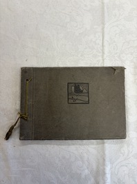 Five photo albums on the Imperial Japanese Navy, compiled by a naval captain, 1919-1940
