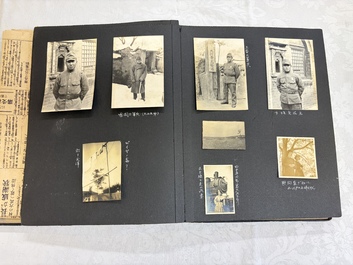 Three photo albums on the Imperial Japanese Army, Second Sino-Japanese War, 1937-1945