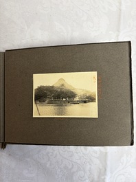 Five photo albums on the Imperial Japanese Navy, compiled by a naval captain, 1919-1940