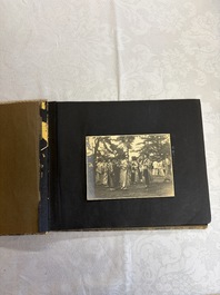 Five photo albums on the Imperial Japanese Navy, compiled by a naval captain, 1919-1940