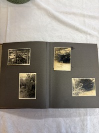 Five photo albums on the Imperial Japanese Navy, compiled by a naval captain, 1919-1940