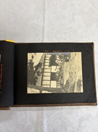 Five photo albums on the Imperial Japanese Navy, compiled by a naval captain, 1919-1940