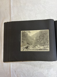 Five photo albums on the Imperial Japanese Navy, compiled by a naval captain, 1919-1940