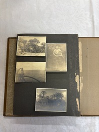 Five photo albums on the Imperial Japanese Navy, compiled by a naval captain, 1919-1940