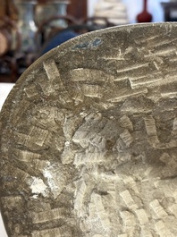 A Javanese carved stone figure of Prajnaparamita, 20th C.