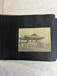 Five photo albums on the Imperial Japanese Navy, compiled by a naval captain, 1919-1940