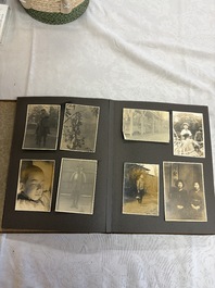 Five photo albums on the Imperial Japanese Navy, compiled by a naval captain, 1919-1940