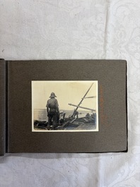 Five photo albums on the Imperial Japanese Navy, compiled by a naval captain, 1919-1940
