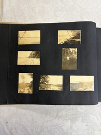 Five photo albums on the Imperial Japanese Navy, compiled by a naval captain, 1919-1940