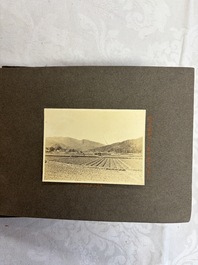 Five photo albums on the Imperial Japanese Navy, compiled by a naval captain, 1919-1940