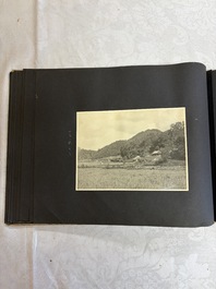 Five photo albums on the Imperial Japanese Navy, compiled by a naval captain, 1919-1940