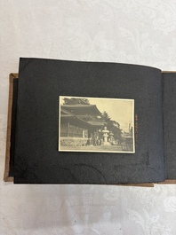 Five photo albums on the Imperial Japanese Navy, compiled by a naval captain, 1919-1940
