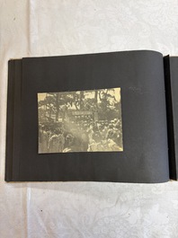 Five photo albums on the Imperial Japanese Navy, compiled by a naval captain, 1919-1940