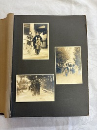 Five photo albums on the Imperial Japanese Navy, compiled by a naval captain, 1919-1940