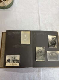 Five photo albums on the Imperial Japanese Navy, compiled by a naval captain, 1919-1940