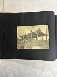 Five photo albums on the Imperial Japanese Navy, compiled by a naval captain, 1919-1940