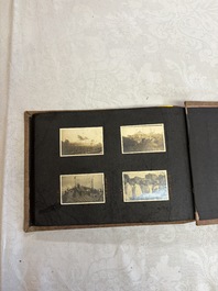 Five photo albums on the Imperial Japanese Navy, compiled by a naval captain, 1919-1940