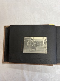Five photo albums on the Imperial Japanese Navy, compiled by a naval captain, 1919-1940